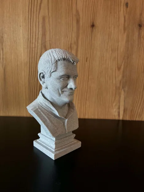 Mô hình 3D: Tượng bán thân Jean-Marie Bigard - Image 4