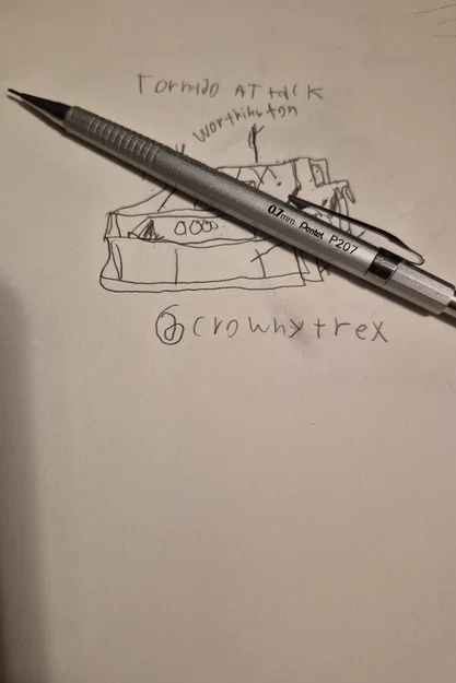 Mô hình xe Tornado Attack - Xe chuyên dụng săn bão in 3D cực chất - Image 1