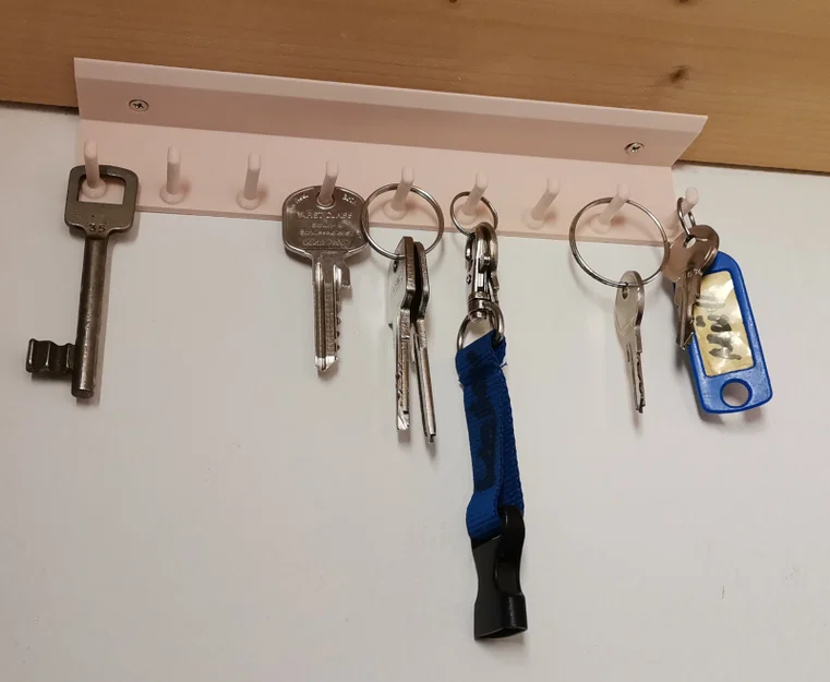 Móc treo chìa khóa gắn tường hoặc gắn trần - Image 1
