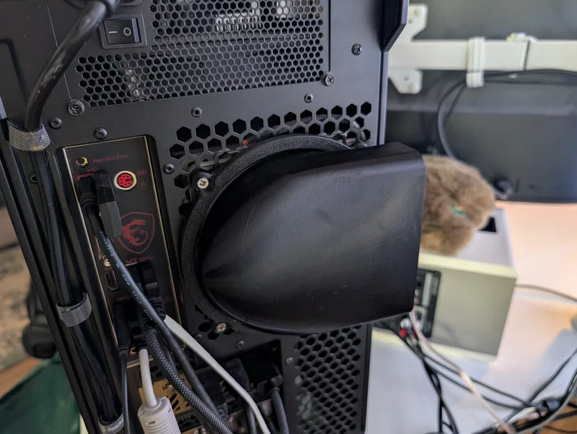 Bộ thoát khí PC xoay (Rotatable PC Exhaust) - Image 1