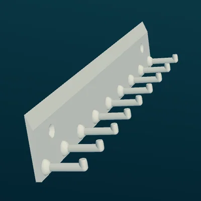 Móc treo chìa khóa gắn tường hoặc gắn trần