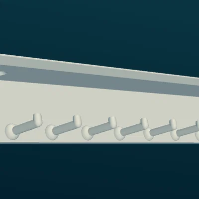 Móc treo chìa khóa gắn tường hoặc gắn trần