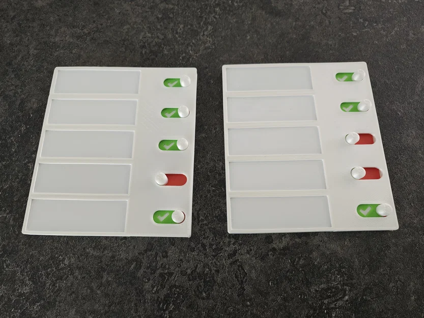 Bảng kiểm Checklist có lẫy gạt Snappy - Image 1