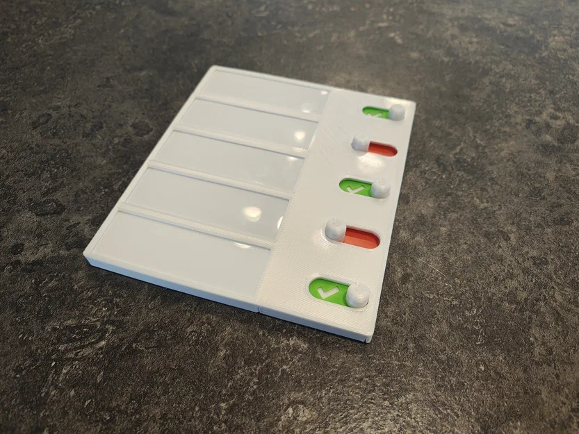 Bảng kiểm Checklist có lẫy gạt Snappy - Image 5