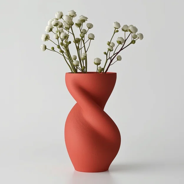 Twistō - Bình Hoa Xoắn Phong Cách Japandi - Image 6