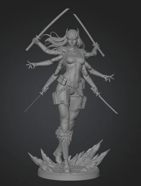 Mô hình 3D Frost Valkyrie - Nữ chiến binh huyền thoại đầy uy lực - Image 1