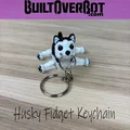 Móc khóa Husky Fidget - Mô hình in 3D linh hoạt đáng yêu - Thumbnail 2