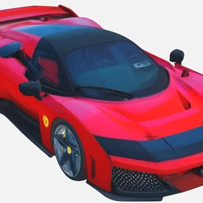 Mô hình Ferrari F80 - Tinh hoa siêu xe cho tín đồ in 3D