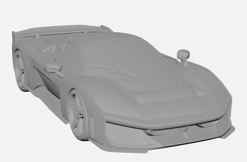 Mô hình Ferrari F80 - Tinh hoa siêu xe cho tín đồ in 3D - Image 4