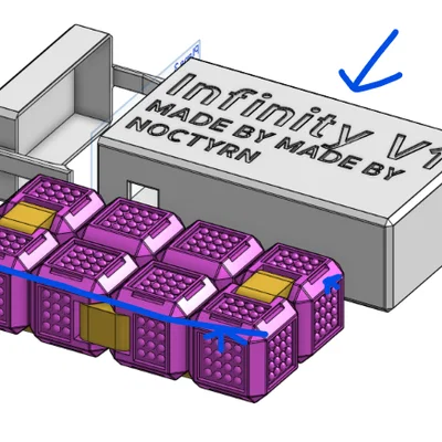 Infinity Cube kèm hộp đựng có thiết kế hạt tròn tạo độ bám
