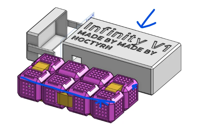 Infinity Cube kèm hộp đựng có thiết kế hạt tròn tạo độ bám