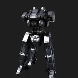 Mô hình Robot chiến đấu Combat Mech - Mẫu in 3D Sci-Fi cực chất - Image 1