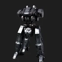 Mô hình Robot chiến đấu Combat Mech - Mẫu in 3D Sci-Fi cực chất