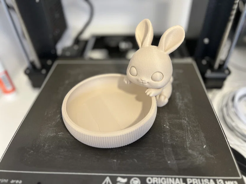 Nibble Treats - Tô Đựng Kẹo Chibi Chú Thỏ Phục Sinh Dễ Thương - Image 6