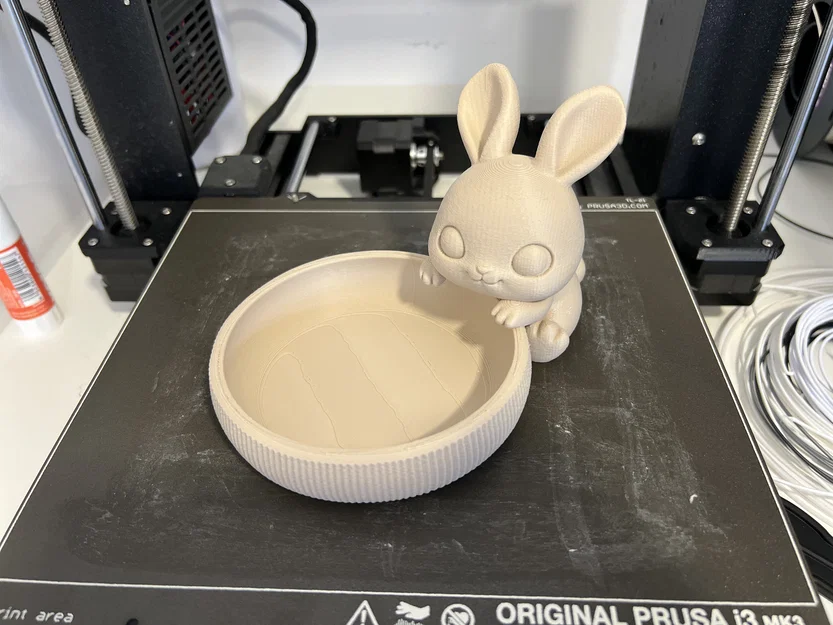 Nibble Treats - Tô Đựng Kẹo Chibi Chú Thỏ Phục Sinh Dễ Thương - Image 8