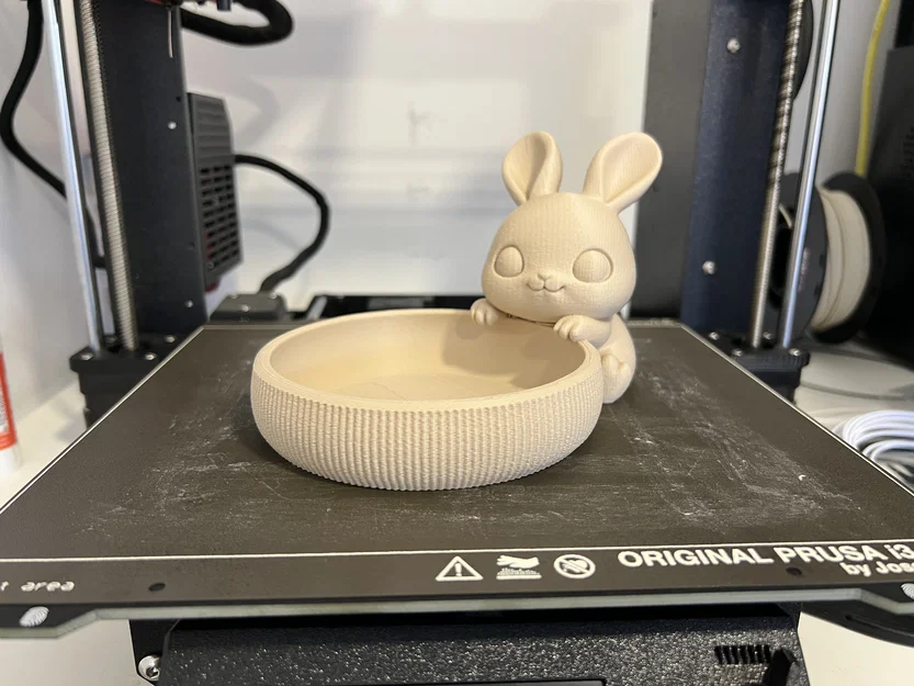 Nibble Treats - Tô Đựng Kẹo Chibi Chú Thỏ Phục Sinh Dễ Thương - Image 9