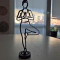 Trang trí hình bóng Yoga - Thumbnail 2
