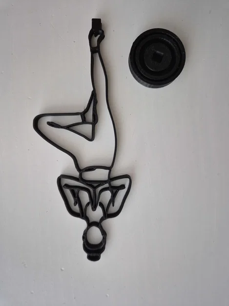 Trang trí hình bóng Yoga - Image 4