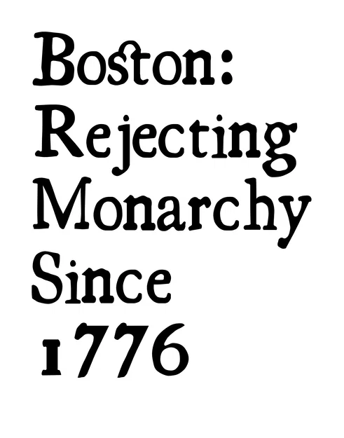 Biển Biểu Tình No Kings - Từ Chối Chế Độ Quân Chủ - Image 1