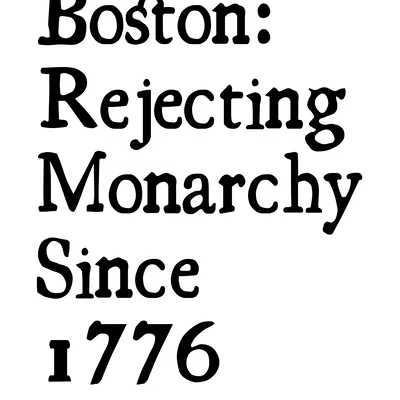 Biển Biểu Tình No Kings - Từ Chối Chế Độ Quân Chủ
