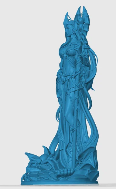 Tượng Nữ Tư Tế Nhện Drow Đầy Quyền Năng Cho Game Tabletop - Image 2