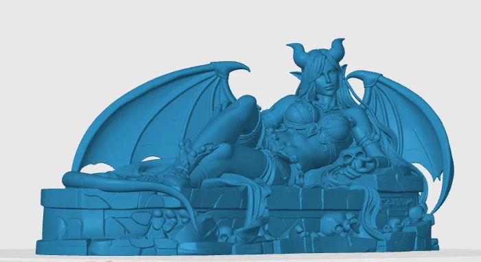 Mô hình tượng Nữ Chúa Quỷ (Demon Mistress Statue) cho game tabletop - Image 2