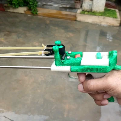 Mô hình súng cao su in 3D (Slingshot) độc đáo và thú vị