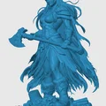 Mô hình Nữ Chiến Binh Elf Hoang Dã (Savage Elvish Warrior) cho Tabletop - Thumbnail 2