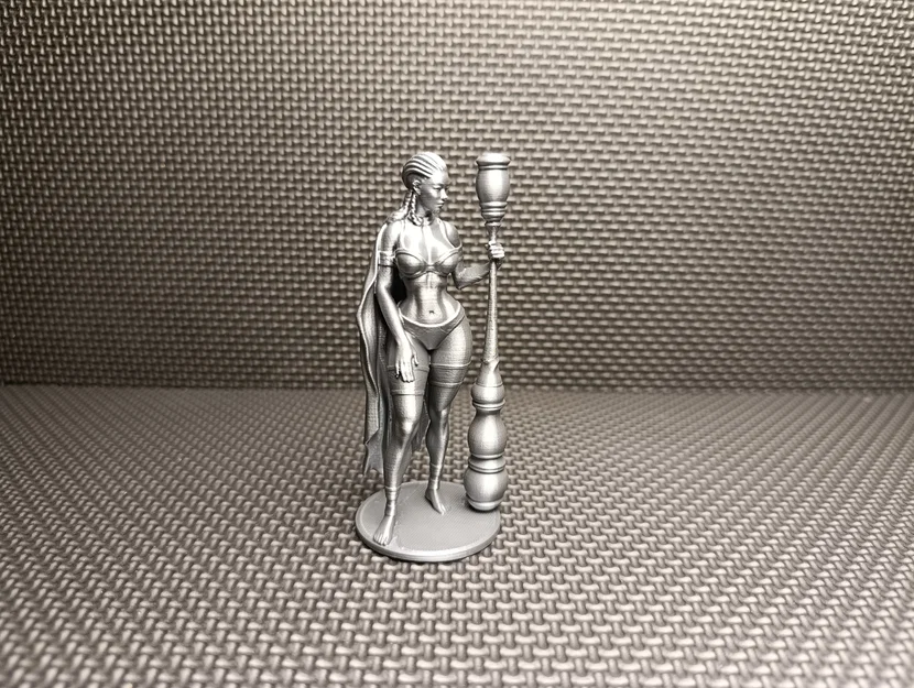 Nữ Chiến Binh Bộ Lạc Châu Phi - Nữ Vệ Binh Cầm Quyền Trượng - Image 2