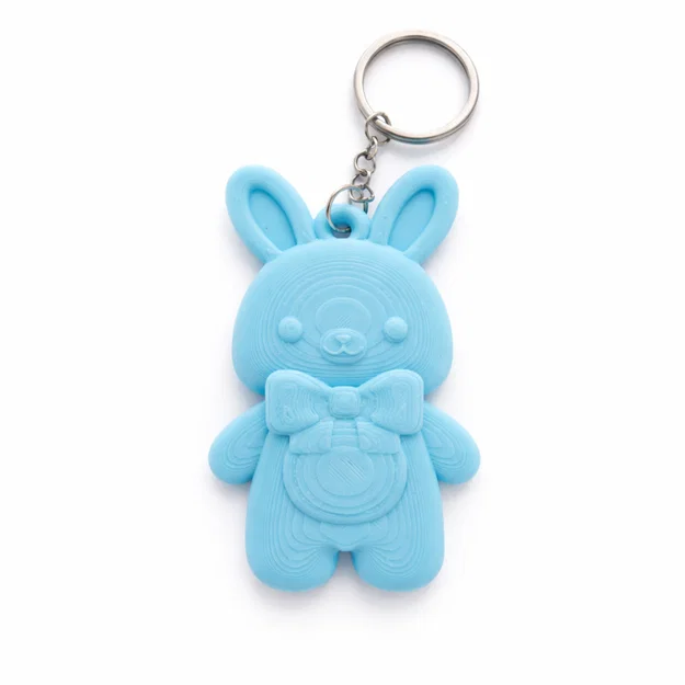 Móc khóa chú thỏ Phục sinh dễ thương - Image 3