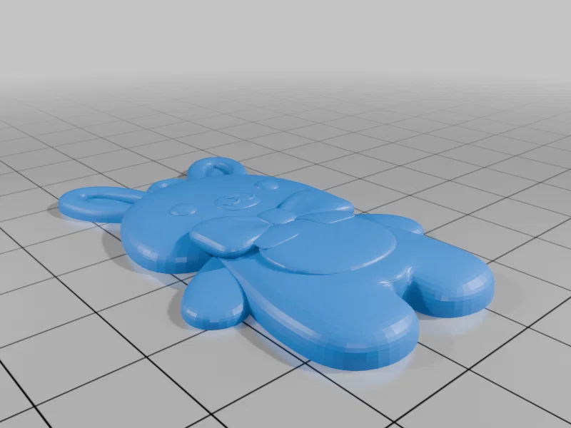 Móc khóa chú thỏ Phục sinh dễ thương - Image 4