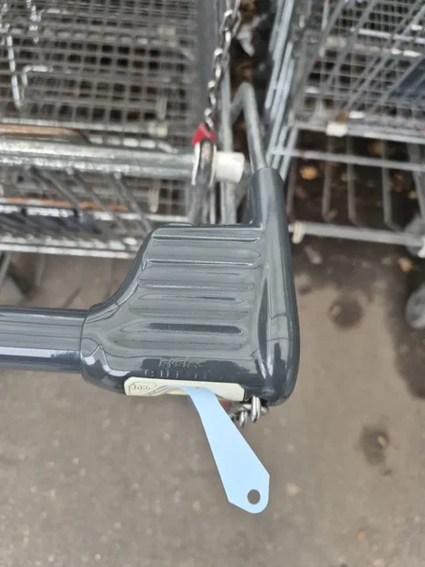 Xu mở khóa xe đẩy siêu thị hình trái tim - Image 2