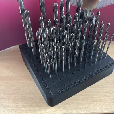 Khay Đựng Mũi Khoan Chuyên Dụng In 3D (1mm - 10.9mm)