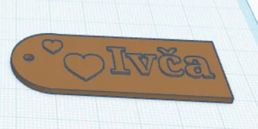 Mẫu móc khóa Míša và Ivča cá nhân hóa xinh xắn - Image 1