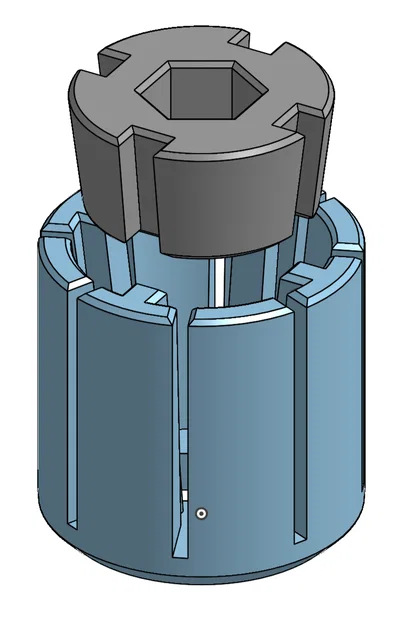 Well nut cho chắn bùn gắn ống cổ tapered xe đạp MTB - Image 2