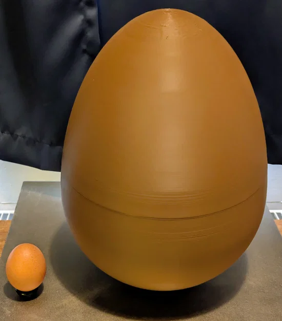 Trứng phục sinh Elephant bird cỡ lớn có thể đóng mở - Image 1