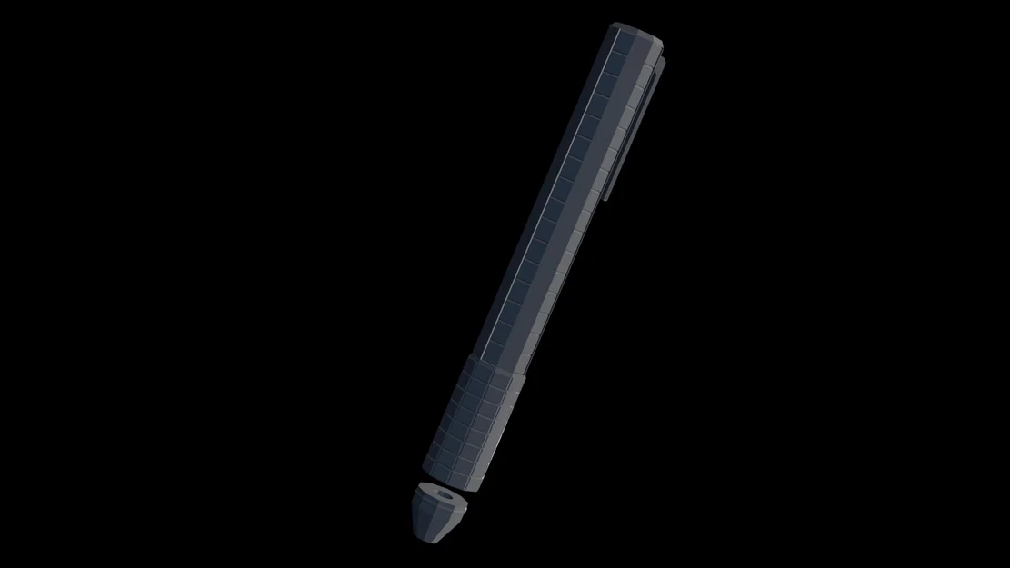 Mô hình bút bi có nắp đậy thiết kế độc đáo - In 3D sáng tạo - Image 1