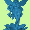 Mô hình tượng Nàng tiên mơ mộng (Fairy Dream Statue) cho D&D - Thumbnail 1