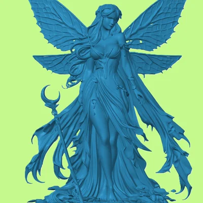 Mô hình Nữ tu Tiên nữ (Fairy Priestess Statue) cho game Tabletop