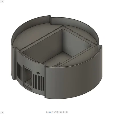 Đế tích hợp bộ chuyển đổi điện áp cho Black & Decker Lids Off (US)