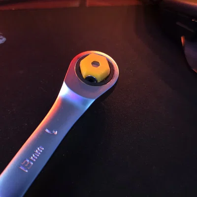 Đầu chuyển đổi cờ lê 13mm sang 1/4 inch hex bit có nam châm