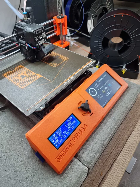 Mặt trước Prusa MK3S+ cho màn hình cảm ứng Waveshare DSI 5 inch - Image 1