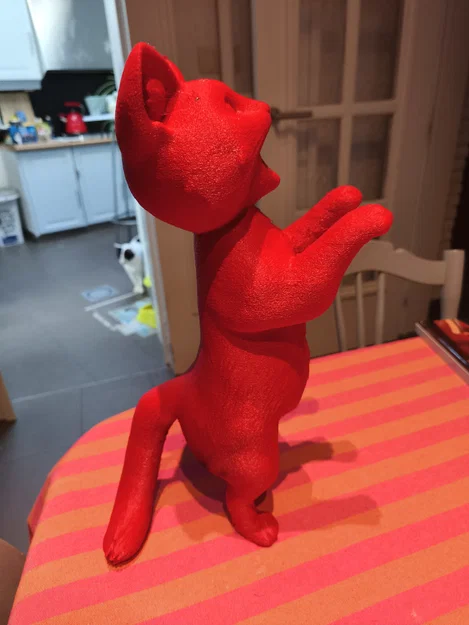 Tháp đổ xúc xắc hình mèo (Cat shaped dice tower) - Image 2