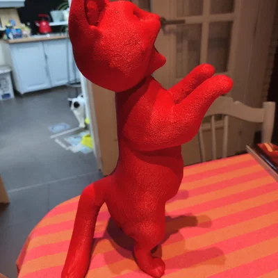 Tháp đổ xúc xắc hình mèo (Cat shaped dice tower)