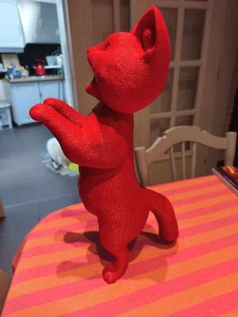 Tháp đổ xúc xắc hình mèo (Cat shaped dice tower) - Image 3