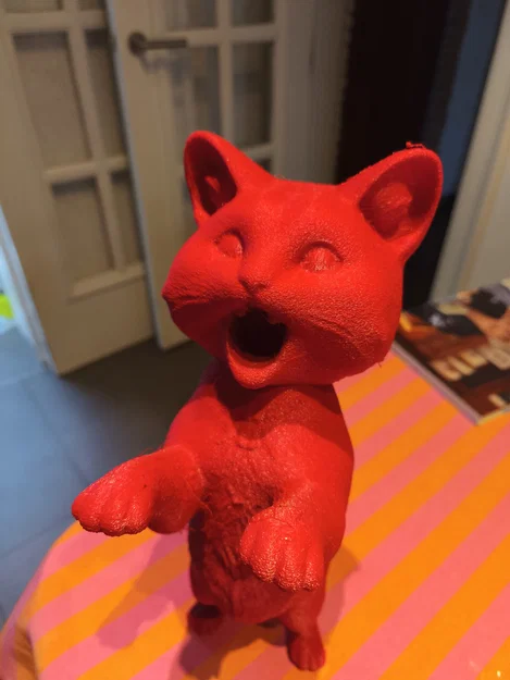 Tháp đổ xúc xắc hình mèo (Cat shaped dice tower) - Image 4