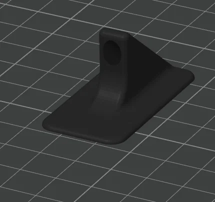 Đế giữ cờ để bàn nhỏ gọn - Mô hình in 3D đơn giản - Image 1