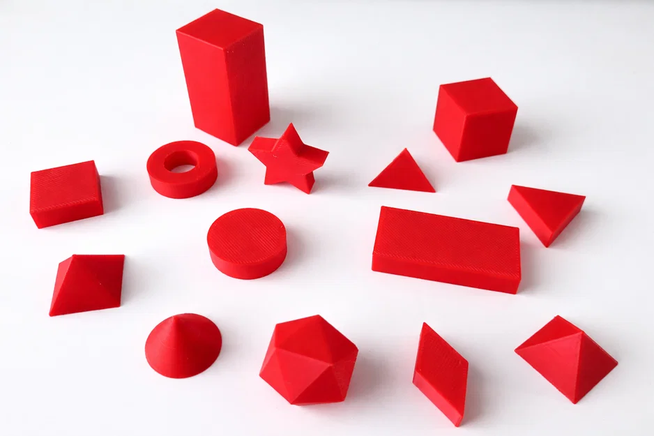 Mô hình in 3D các khối hình học cơ bản - Image 1