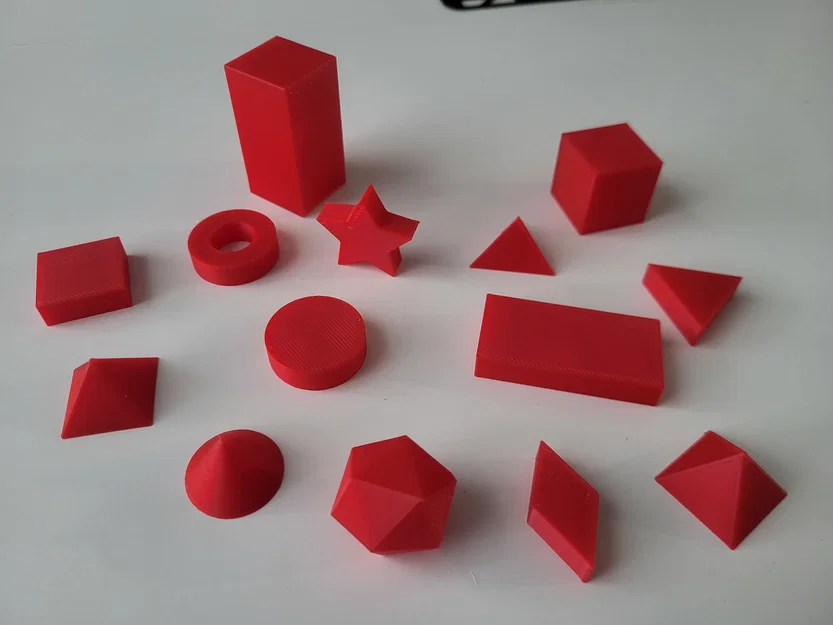 Mô hình in 3D các khối hình học cơ bản - Image 2