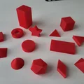 Mô hình in 3D các khối hình học cơ bản - Thumbnail 2